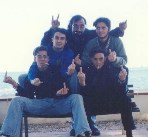 Primavera 1994 3.jpg - Squalo, Kadath, Viky, Frank e Saro